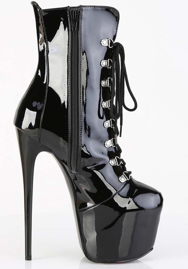 JUBILANT-1014 [Black Patent] | PLATFORM BOOTS [PREORDER]