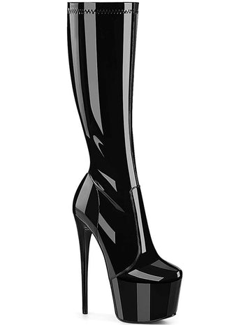 JUBILANT-2000 [Black Patent] | PLATFORM BOOTS [PREORDER]