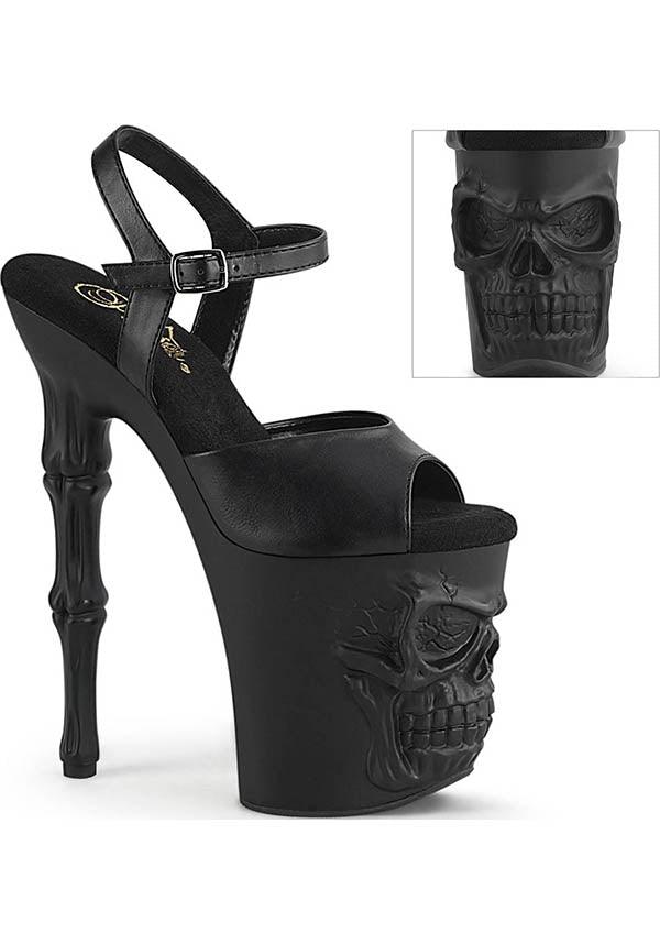 Rapture-809 [Black] | PLATFORM HEELS [PREORDER] - Beserk - all, black, clickfrenzy15-2023, discountapp, fp, goth, gothic, halloween, heel, heels, heels [preorder], labelpreorder, labelvegan, platform, platform heels, platforms, platforms [preorder], pleaser, pole, pole dancing, ppo, preorder, punk, shoes, vegan