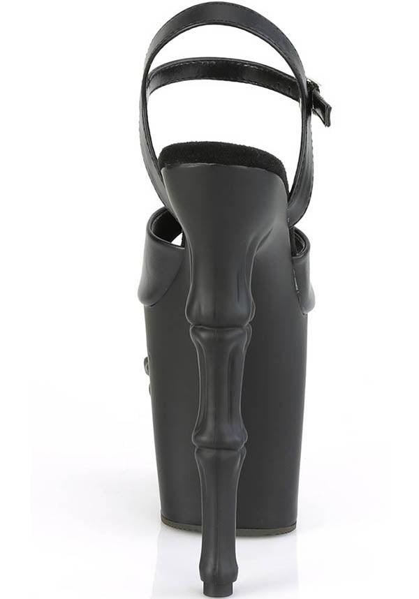 Rapture-809 [Black] | PLATFORM HEELS [PREORDER] - Beserk - all, black, clickfrenzy15-2023, discountapp, fp, goth, gothic, halloween, heel, heels, heels [preorder], labelpreorder, labelvegan, platform, platform heels, platforms, platforms [preorder], pleaser, pole, pole dancing, ppo, preorder, punk, shoes, vegan
