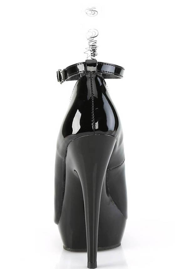 SULTRY-686 [Black Patent] | PLATFORM HEELS [PREORDER] - Beserk - all, all ladies, black, clickfrenzy15-2023, discountapp, fp, heels, heels [preorder], labelpreorder, labelvegan, ladies, platform, platform heels, platforms, platforms [preorder], pleaser, pole, pole dancing, ppo, preorder, shoes, stripper, vegan