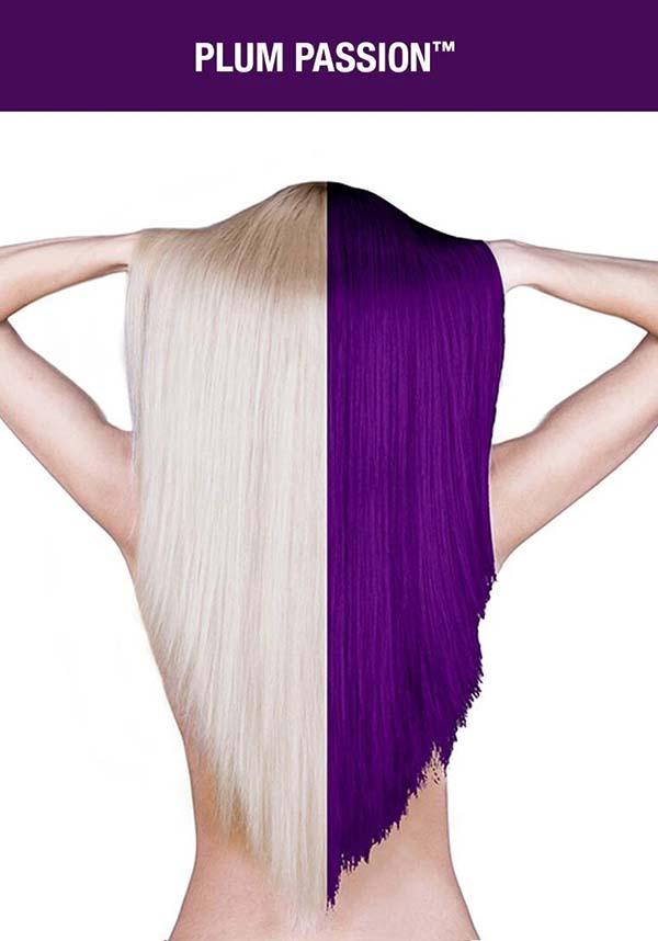 Plum Passion | CLASSIC COLOUR - Beserk - all, clickfrenzy15-2023, cosmetics, cpgstinc, discountapp, dye, ebaymp, fp, goth, hair colour, hair dye, hair purple, labelvegan, manic panic, manic panic hair, mermaid, purple, vegan