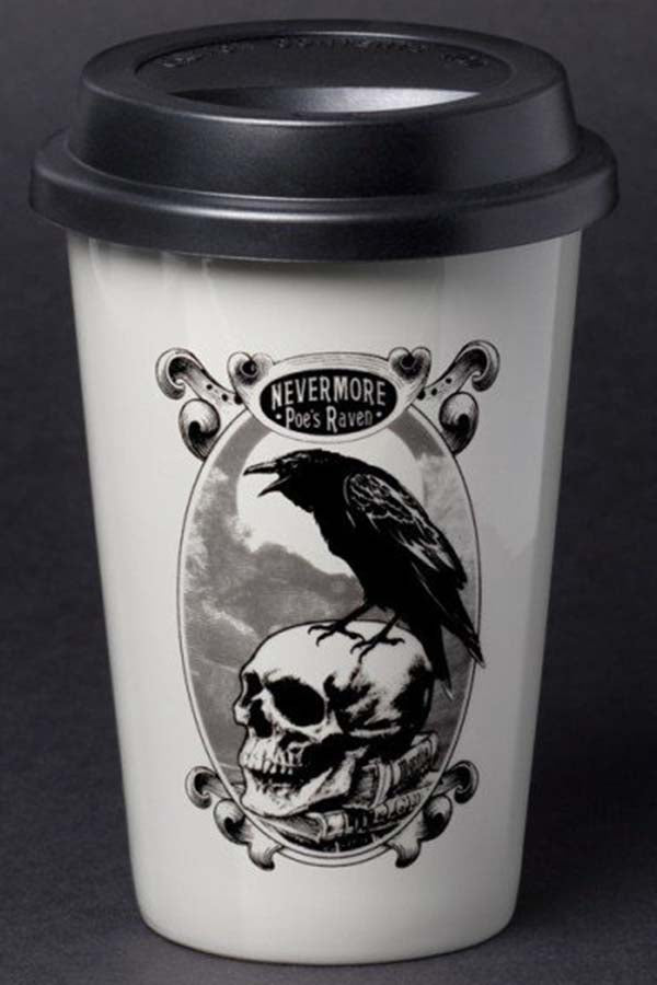 Poes Raven [Ceramic] | TRAVEL MUG