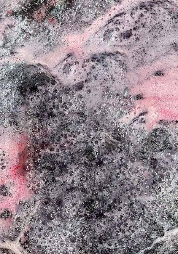 Heart [Red &amp; Black] | BATH BOMB
