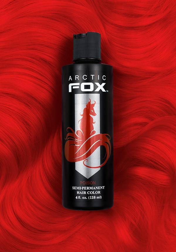 Poison | HAIR COLOUR [118ml] - Beserk - all, arctic fox, artic fox, clickfrenzy15-2023, colour:red, cosmetics, discountapp, fp, hair colour, hair dye, hair red, labelvegan, lethal industries, rainbow, red, vegan