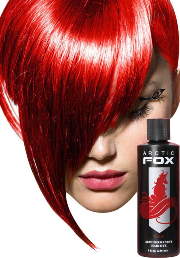 Poison | HAIR COLOUR [236ml] - Beserk - all, arctic fox, artic fox, clickfrenzy15-2023, colour:red, cosmetics, discountapp, fp, hair colour, hair dye, hair red, labelvegan, lethal industries, rainbow, red, vegan