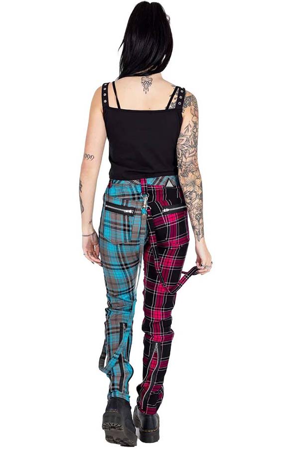Azaria Check [Pink/blue] | PANTS