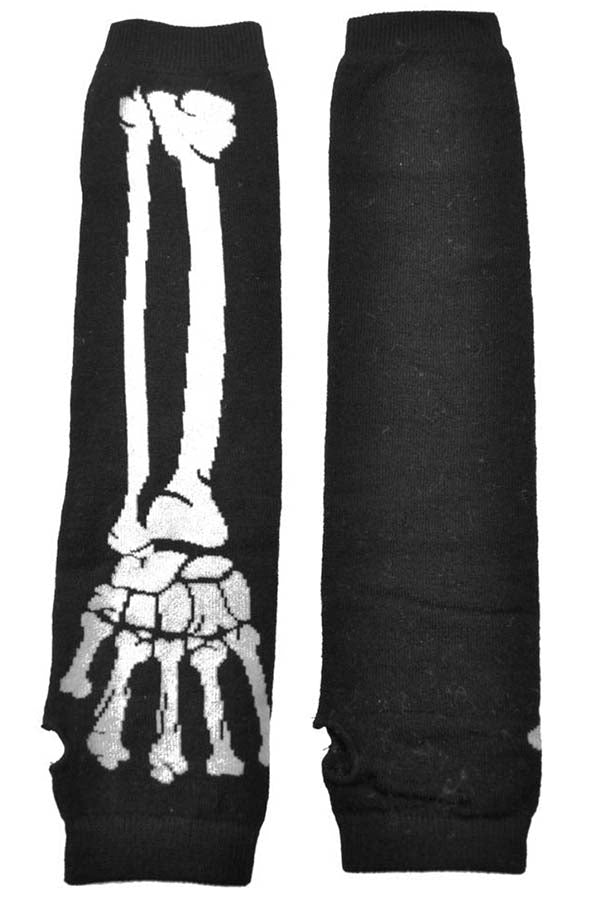 Bone [Black/White] | ARMWARMERS