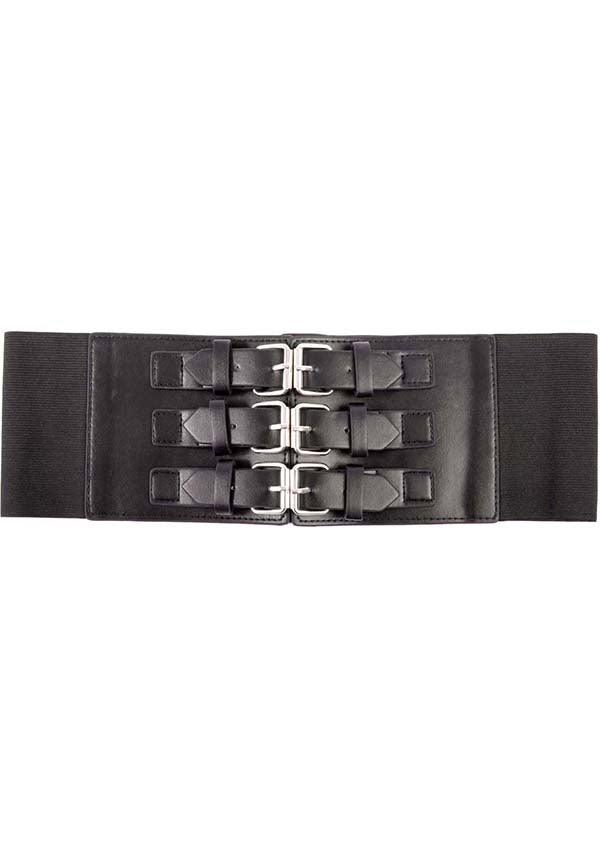Chor | CORSET BELT^ - Beserk - accessories, all, apr19, backorder, belt, belts and buckles, black, clickfrenzy15-2023, corset, discountapp, fp, gothic accessories, innocentclothing, labelpending, ladies, pending, poizen industries