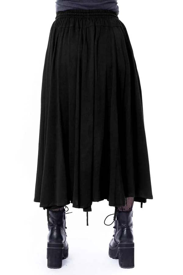 Esme [Black] | MIDI SKIRT