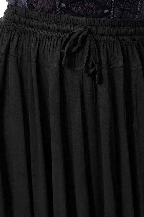 Esme [Black] | MIDI SKIRT