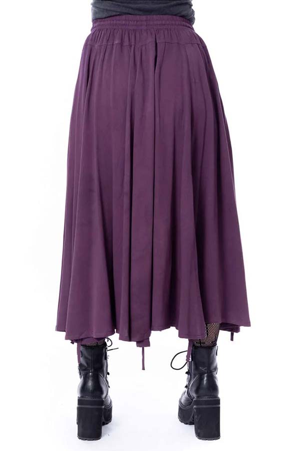 Esme [Purple] | MIDI SKIRT