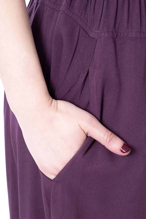 Esme [Purple] | MIDI SKIRT