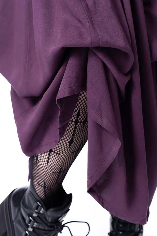 Esme [Purple] | MIDI SKIRT