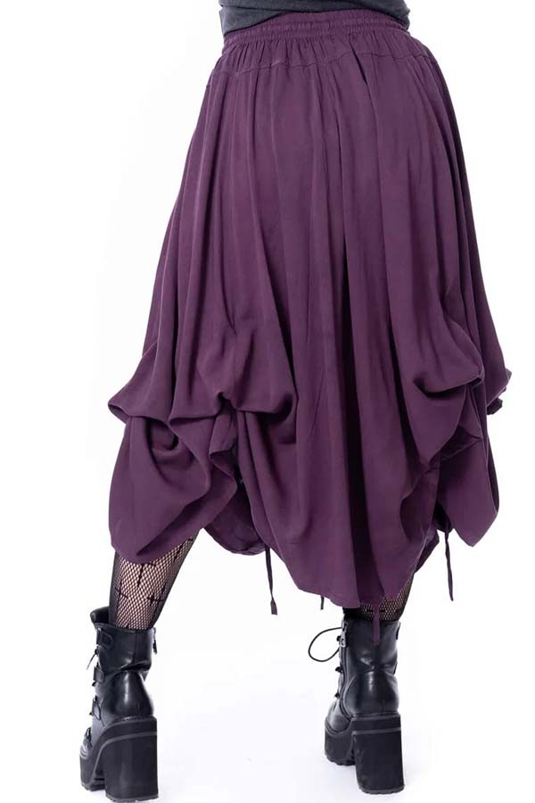 Esme [Purple] | MIDI SKIRT