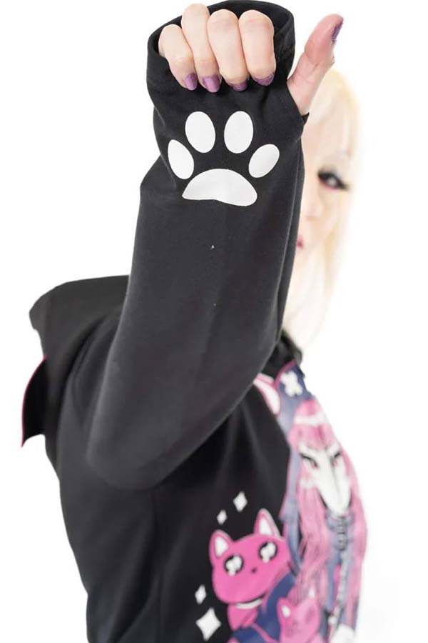 Kitty Mayhem [Black] | HOODIE