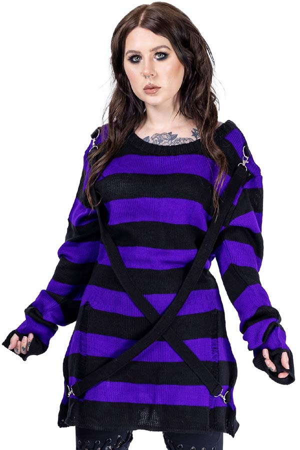 Oriana [Black/Purple] | JUMPER