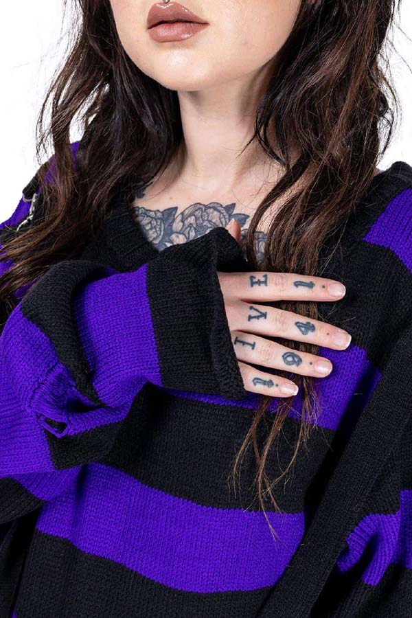 Oriana [Black/Purple] | JUMPER
