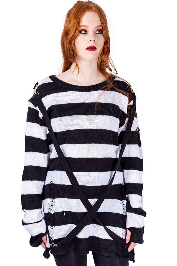 Oriana  [Black/White] | JUMPER