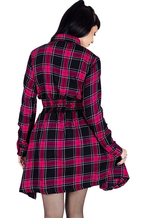 Prairie [Dark Pink Check] | DRESS*