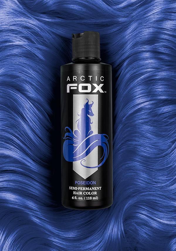 Poseidon | HAIR COLOUR [118ml] - Beserk - all, arctic fox, artic fox, blue, clickfrenzy15-2023, cosmetics, dark blue, discountapp, fp, hair blue, hair colour, hair dye, labelvegan, lethal industries, mermaid, rainbow, vegan