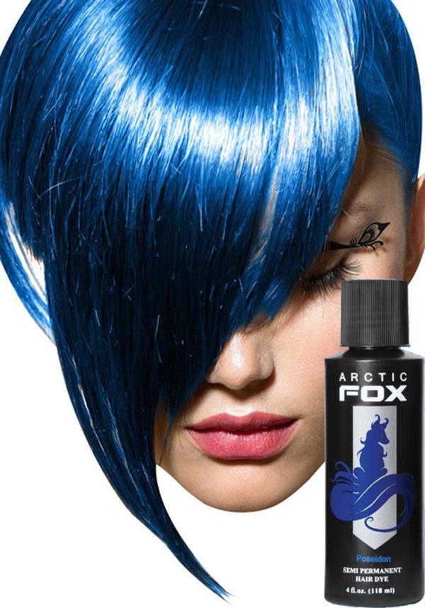Poseidon | HAIR COLOUR [118ml] - Beserk - all, arctic fox, artic fox, blue, clickfrenzy15-2023, cosmetics, dark blue, discountapp, fp, hair blue, hair colour, hair dye, labelvegan, lethal industries, mermaid, rainbow, vegan