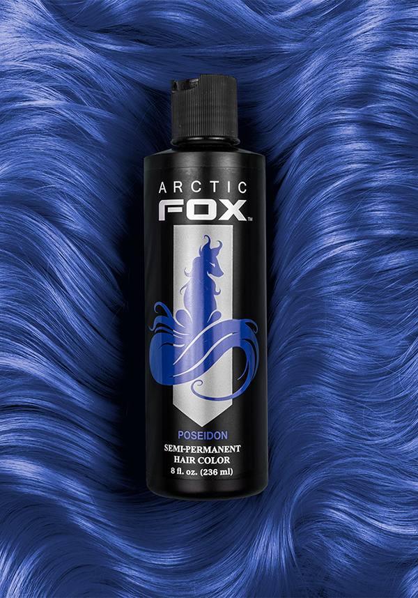 Poseidon | HAIR COLOUR [236ml] - Beserk - all, arctic fox, artic fox, blue, clickfrenzy15-2023, cosmetics, dark blue, discountapp, fp, hair blue, hair colour, hair dye, labelvegan, lethal industries, mermaid, rainbow, vegan