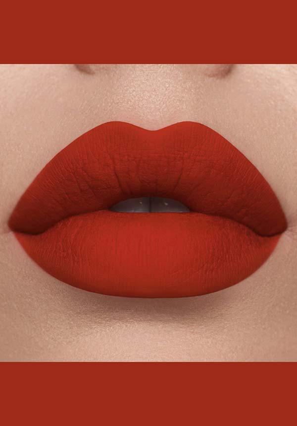 Pumpkin | VELVETINES LIQUID LIPSTICK* - Beserk - all, clickfrenzy15-2023, cosmetics, discountapp, eofy2023, eofy2023mon26-30, grunge, halloween, halloween makeup, labelvegan, lime crime, lime crime cosmetics, limecrimecore, lips, lipstick, liquid lipstick, orange, red, rockabilly, sale, vegan