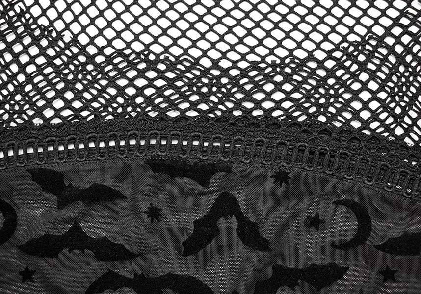 Bat Mesh Goth | T-SHIRT [PLUS SIZE]