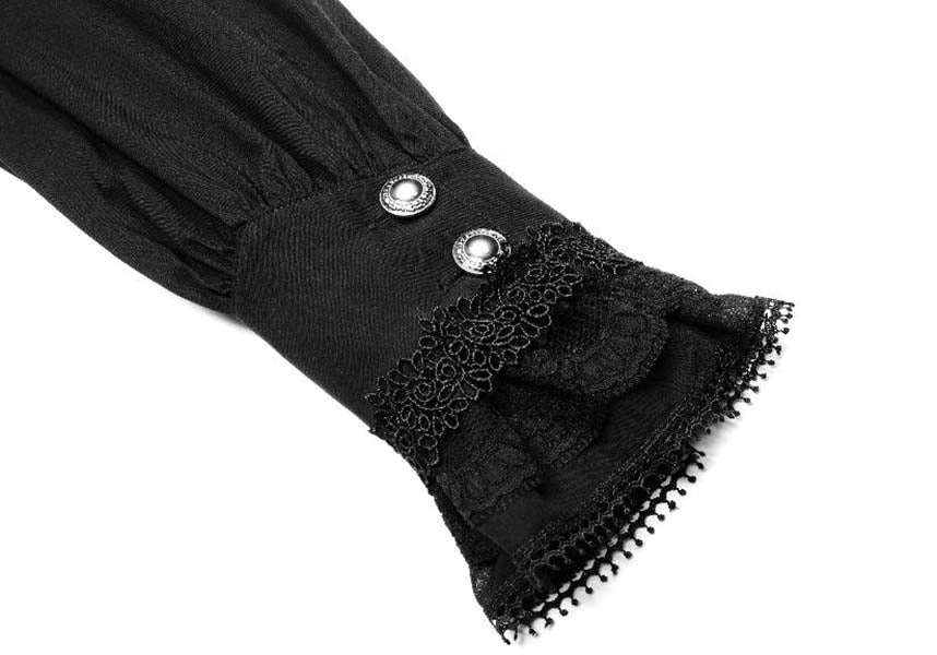 Chlorine [Black] | BUTTON-UP SHIRT