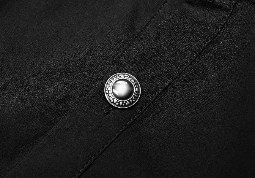 Chlorine [Black] | BUTTON-UP SHIRT