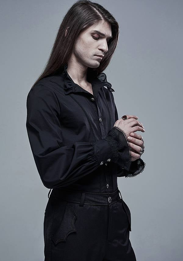 Chlorine [Black] | BUTTON-UP SHIRT