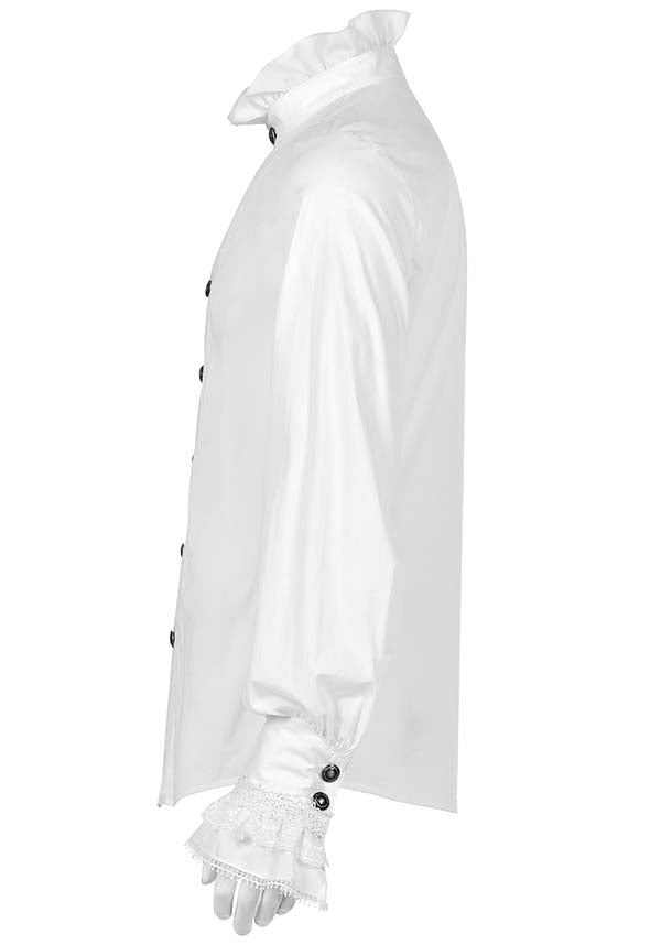 Chlorine [White] | BUTTON-UP SHIRT