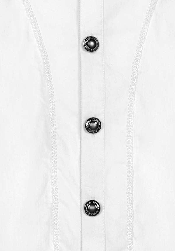 Chlorine [White] | BUTTON-UP SHIRT