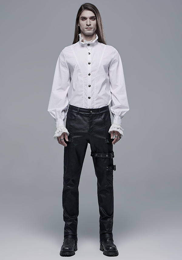 Chlorine [White] | BUTTON-UP SHIRT