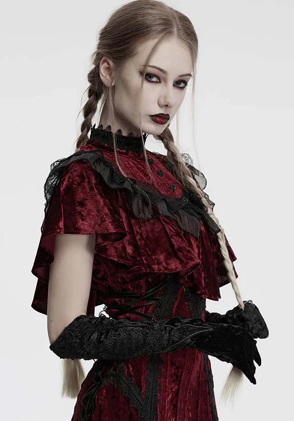 Crimson Countess [Black] | GLOVES