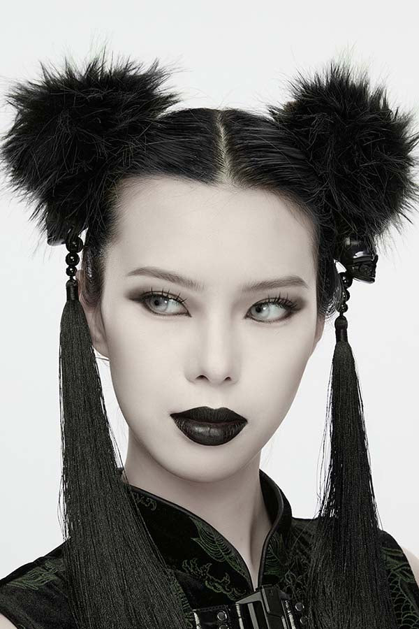 Cyber Skull | HAIR CLIPS