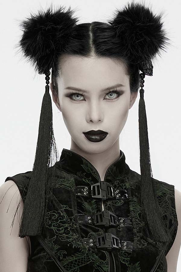 Cyber Skull | HAIR CLIPS