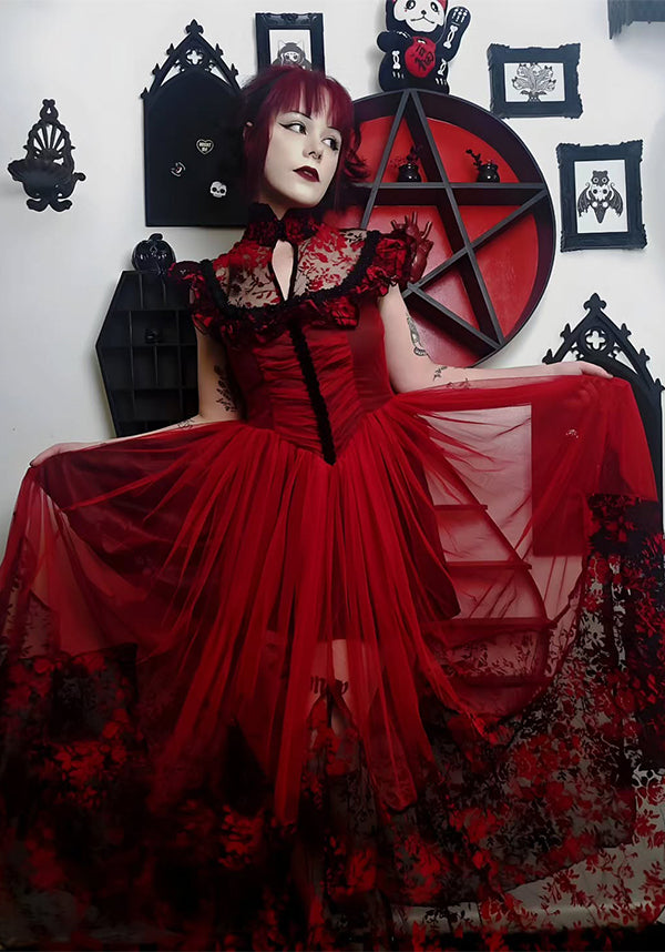 Dearly Beloved [Black/Red] | DRESS