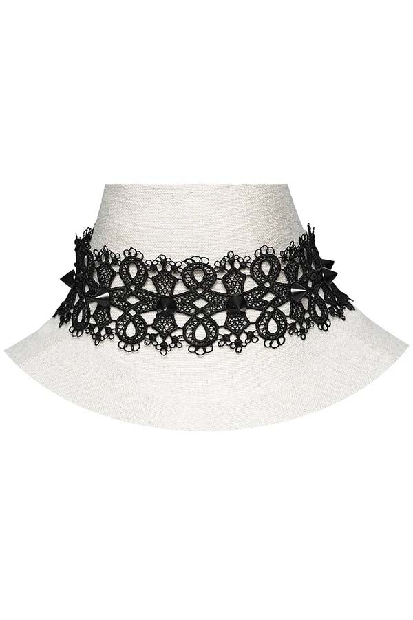 Elegy Scalloped | LACE CHOKER
