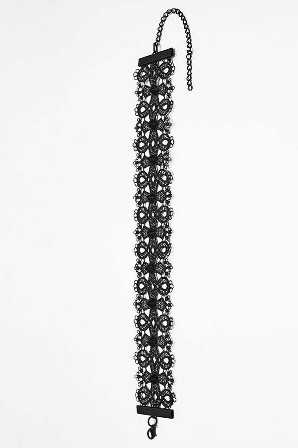 Elegy Scalloped | LACE CHOKER