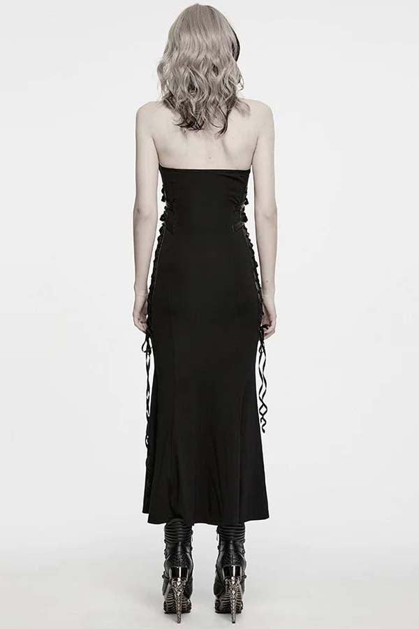 Gothic Halter Style | MAXI DRESS