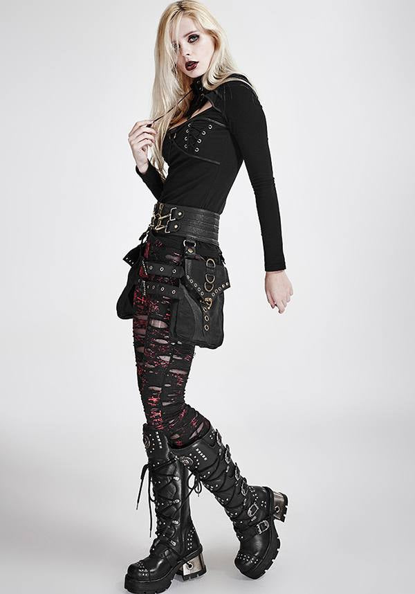 Insurrection [Red] | LEGGINGS