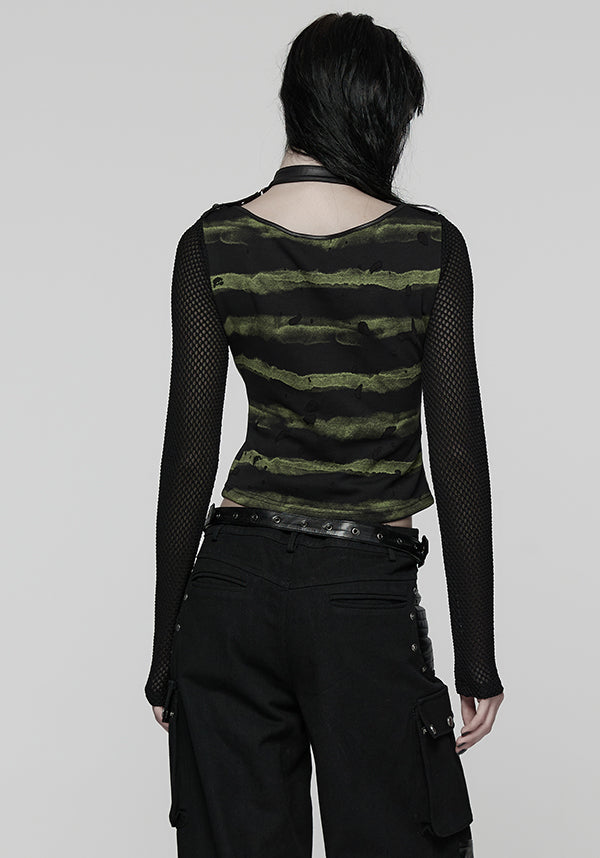 Jayla [Green] | LONG SLEEVE TOP