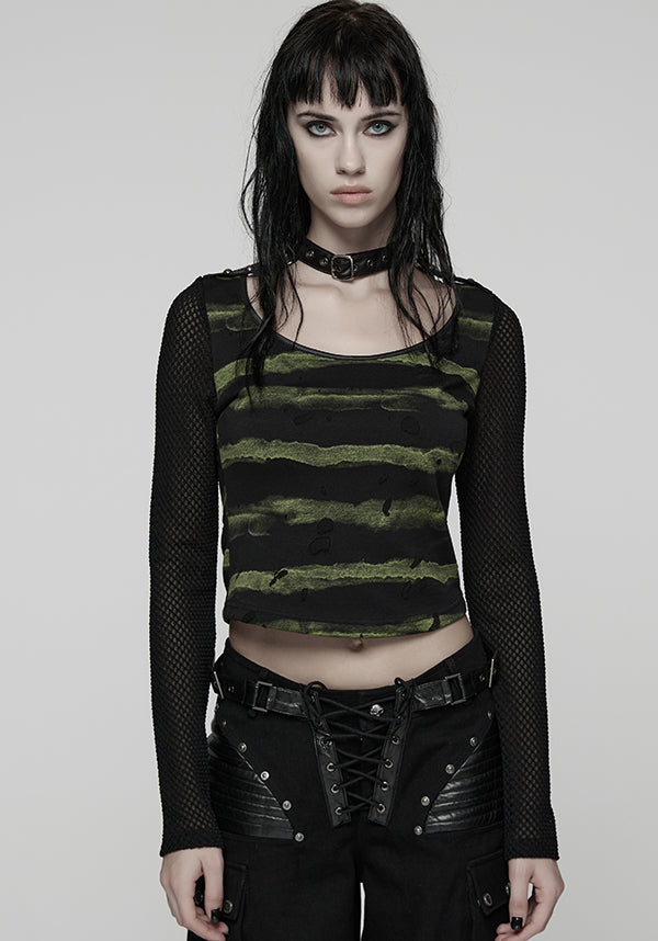 Jayla [Green] | LONG SLEEVE TOP