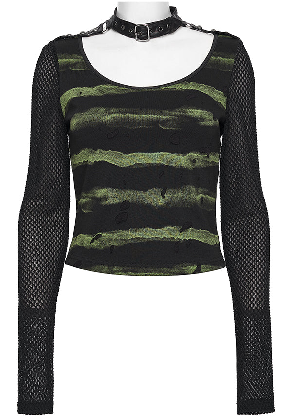 Jayla [Green] | LONG SLEEVE TOP