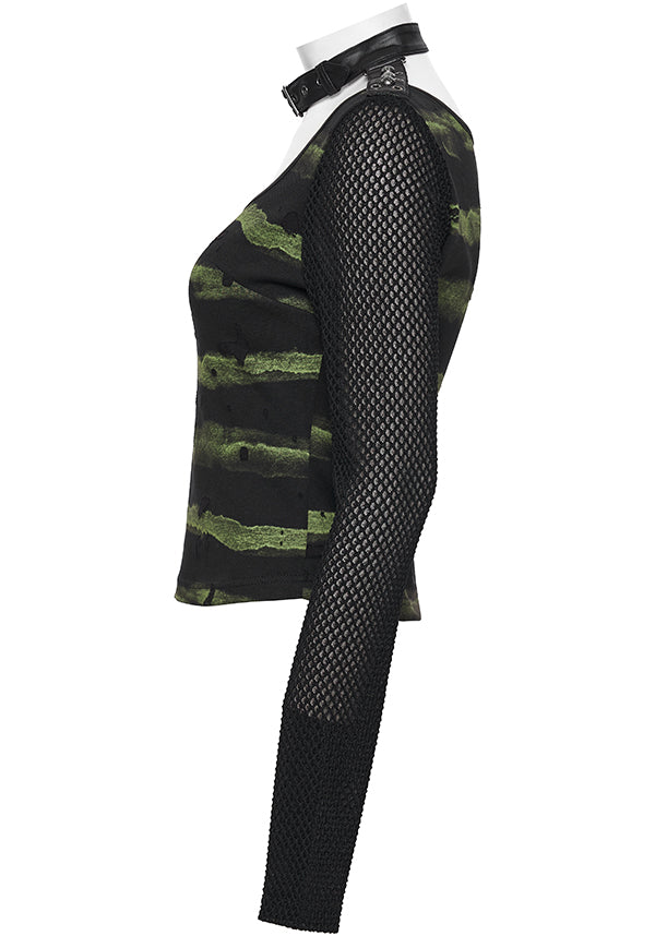 Jayla [Green] | LONG SLEEVE TOP