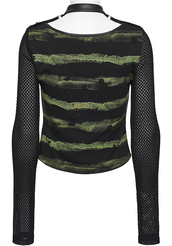 Jayla [Green] | LONG SLEEVE TOP