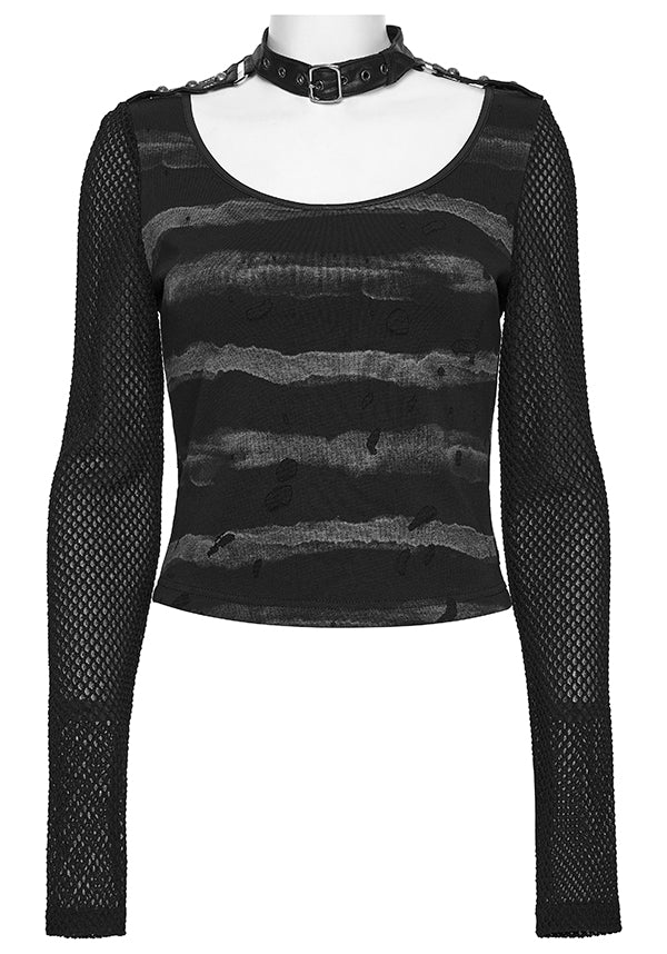 Jayla [Grey] | LONG SLEEVE TOP