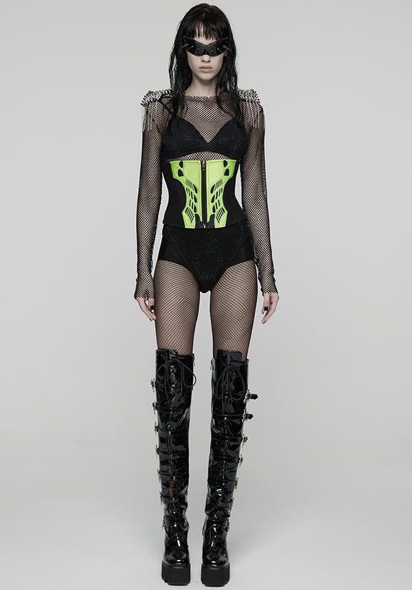 Neon Dystopia [Green] | CORSET BELT